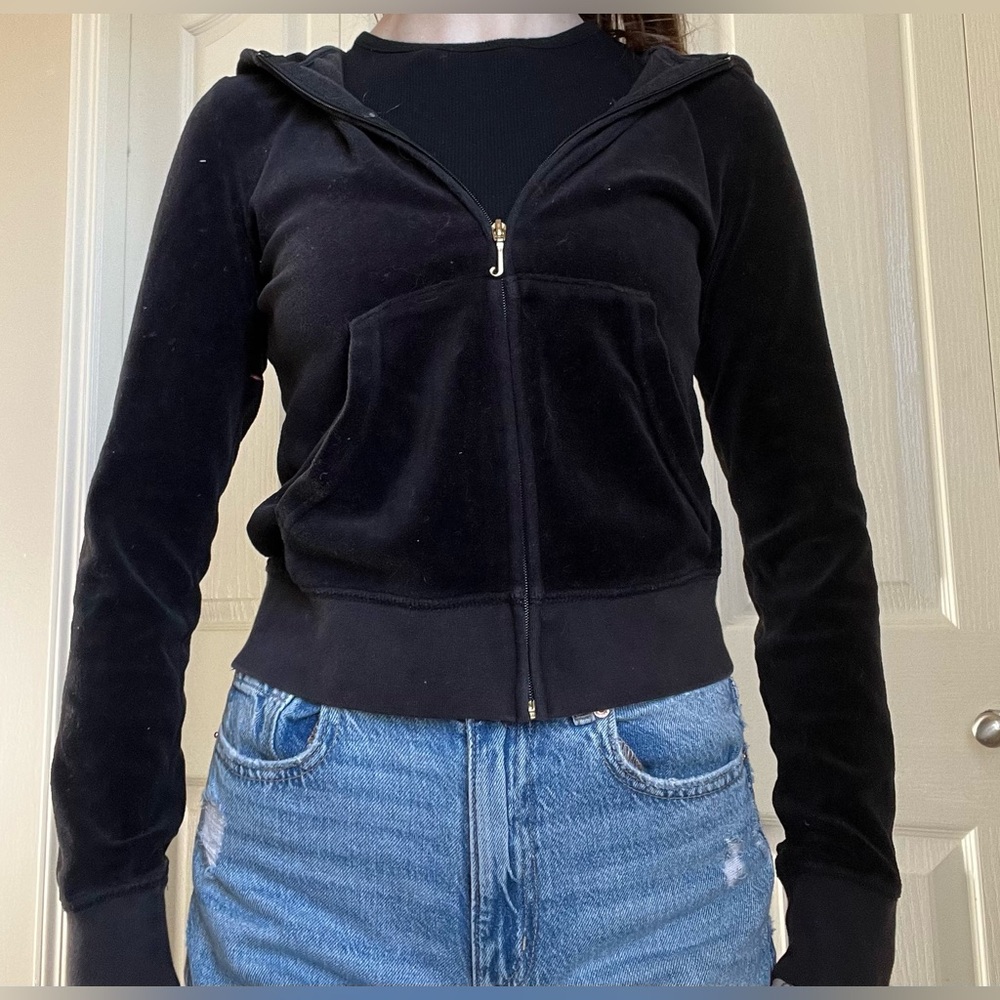 Y2K JUICY COUTURE VELOUR ZIP UP